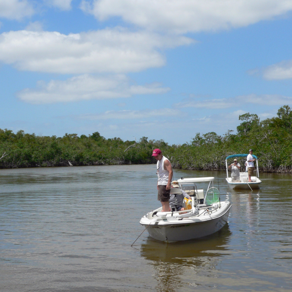 Boating in Everglades National Park
